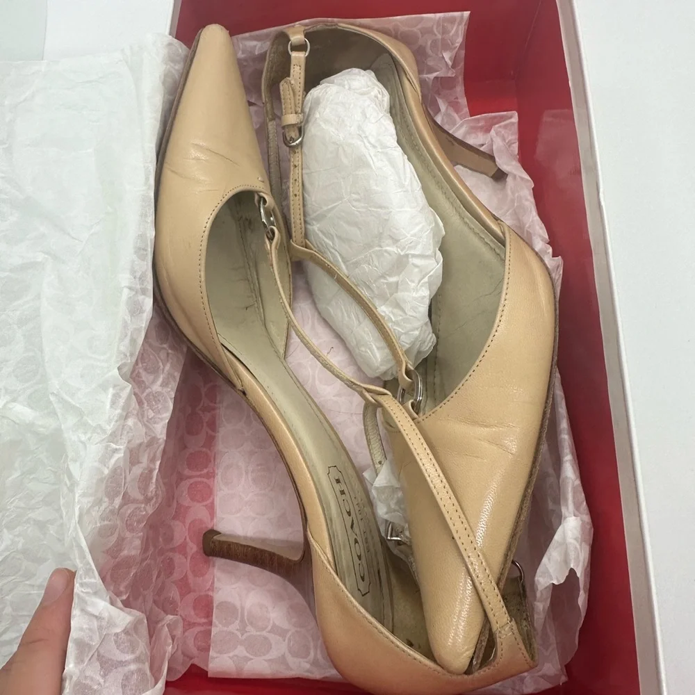 Coach A3127 Alysia Kid Leather heel - Picture 3 of 7